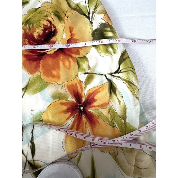 Y2K Babydoll Chiffon Midi Dress 16 Fairycore Ethereal Floral Whimsy Cottagecore - Picture 9 of 12